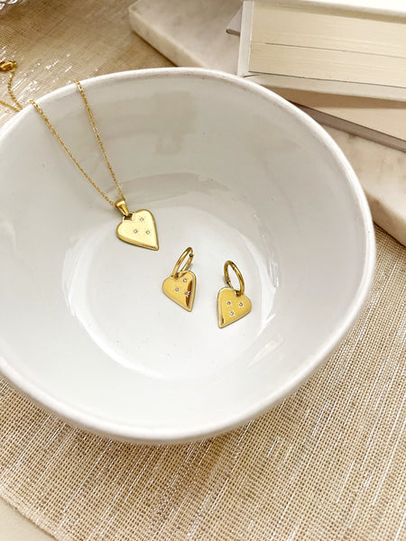 8350JN - Liza Heart Gold Filled Necklace