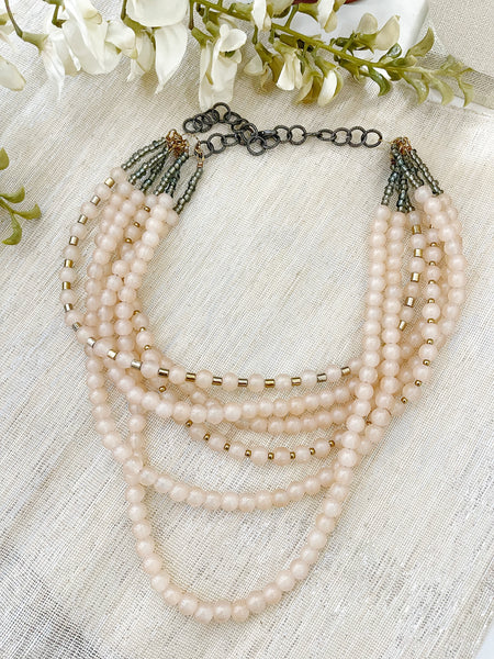 8806JN.a - Zahara Necklace in Pink