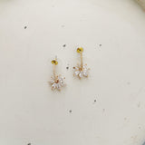 8033JE - Star Drop Earrings