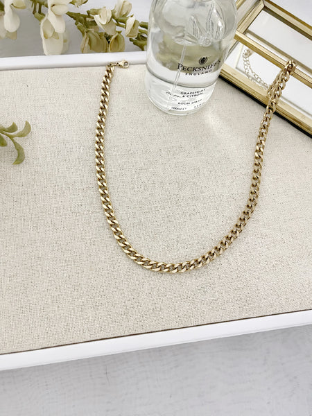 8808JN - Gabrielle Chain Gold Filled Necklace