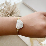 8736JB.c - Halo Cuff Bracelet in Mint