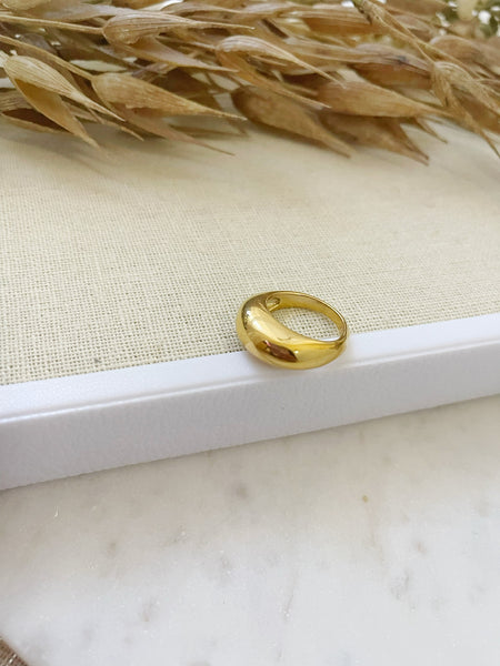 8341JR - Sandy Gold Filled Ring