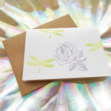 No. 136 - Rose in My Garden Blank Note Card
