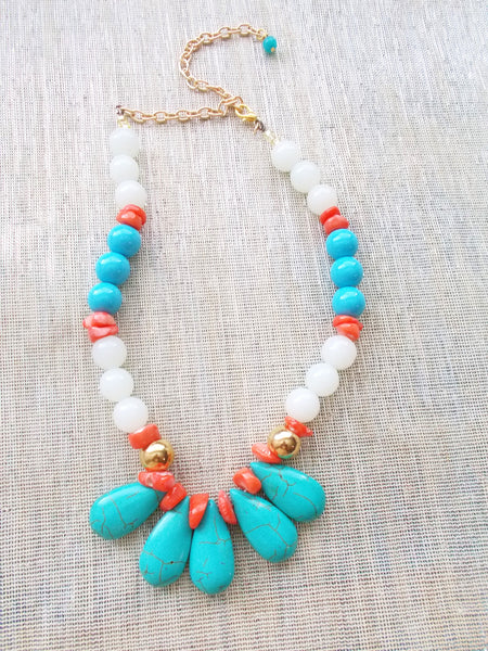 8209JN - Coral Isle Necklace