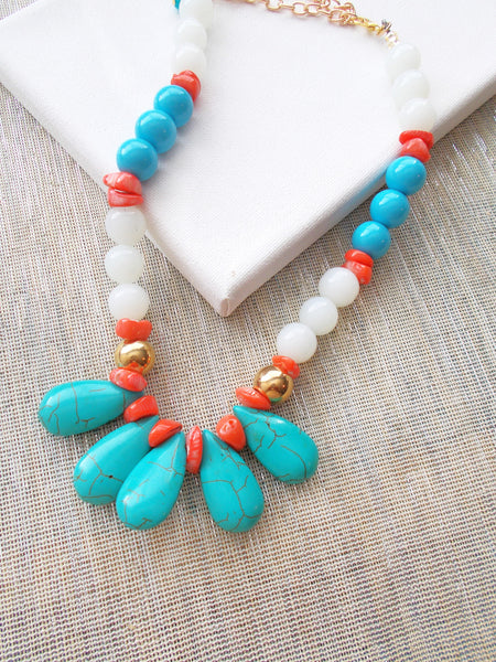 8209JN - Coral Isle Necklace