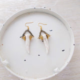 8641JE - Lily Horn Earrings