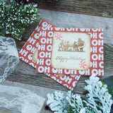 No. 041 - Ho Ho Ho Greeting Cards, Set of 2