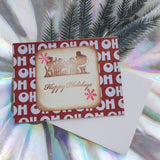 No. 041 - Ho Ho Ho Greeting Cards, Set of 2