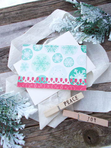 No. 121 - Snowflake Greeting Cards