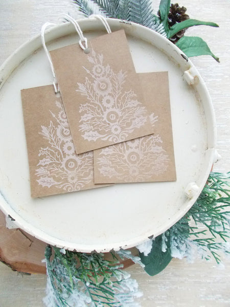 No. 151 - Christmas Tree Holiday Gift Tags - Set of 10