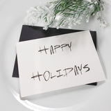 No. 154.1 - Happy Holidays Greeting Card II