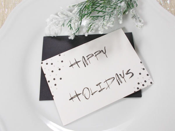 No. 154 - Happy Holidays Greeting Card