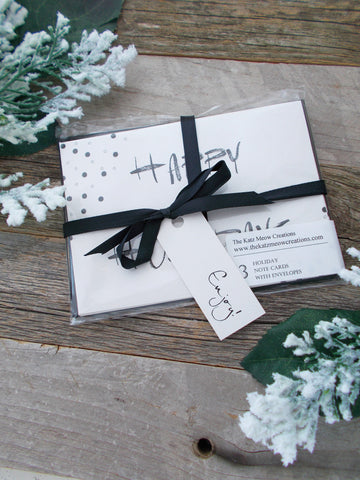 No. 154 - Happy Holidays Greeting Card
