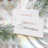 No. 160 - It's a Red Merry Christmas Greeting Card