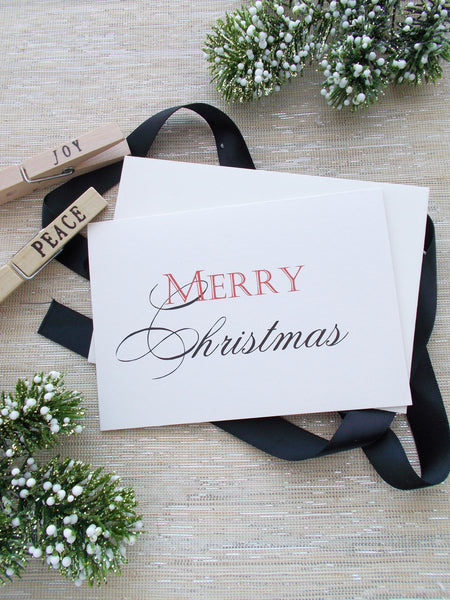 No. 160 - It's a Red Merry Christmas Greeting Card
